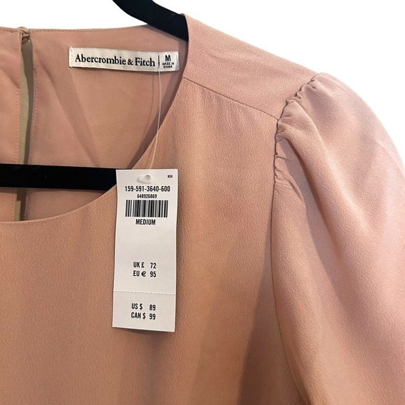 Abercrombie & Fitch Pink Cut Out Mini Dress - Picture 10 of 13